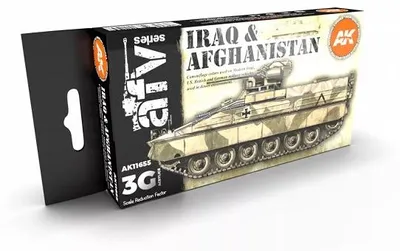 Obrázek produktu pro AK Interactive S.L. AK-11655 IRÁK A AFGHÁNISTÁN (3. generace)