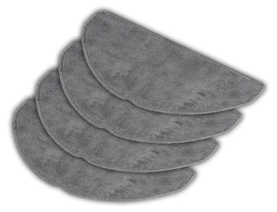 4 Mop Pads für Roborock Q7 M5/M5+/L5/L5+, waschbar, Mikrofaser