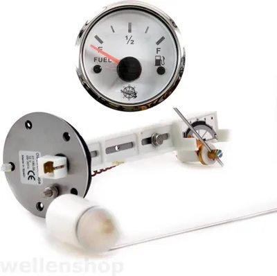 Produktbild von Tankgeber 12V + Tankanzeige 240-33Ohm Weiß