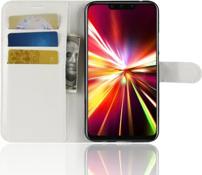 Immagine prodotto di Custodia per Huawei Mate 20 Lite Custodia per telefono cellulare Flip Case Book Cover Bianco