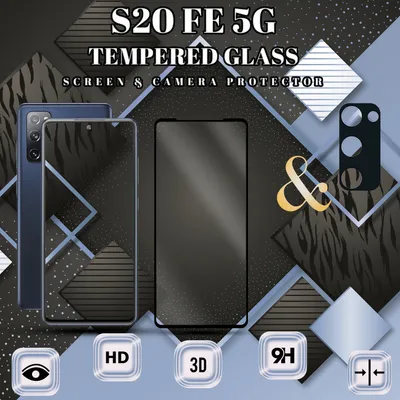 Obrázek produktu pro Ochranný kryt displeje a objektivu Samsung Galaxy S20 FE 5G z tvrzeného skla 9H
