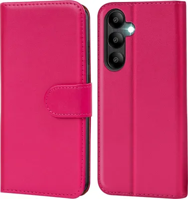 Produktbild von Conie Klapp Tasche für Samsung Galaxy A05s Kartenfach Rundumschutz Hülle in Pink