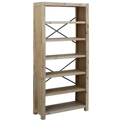 Immagine prodotto di Libreria 6 scomparti 80x30x170 cm in legno massiccio di acacia