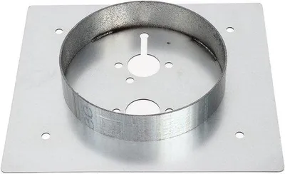 Produktbild von Gelocherte Dieselkachel - Gegalvaniseerd Staal - 22.5 x 21.2 x 4.7 cm - Silber