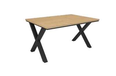 Immagine prodotto di TETRIX Tavolo da Pranzo, 140x90x74cm, Per 6 persone, Tavolo Cucina, Rovere soft