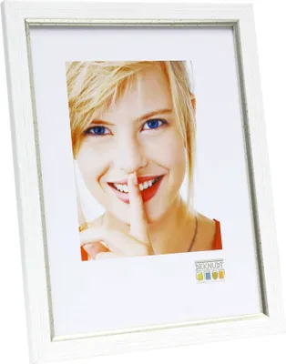 Image de Deknudt S46AF1             13x18 Kunststoff weiß mit silber