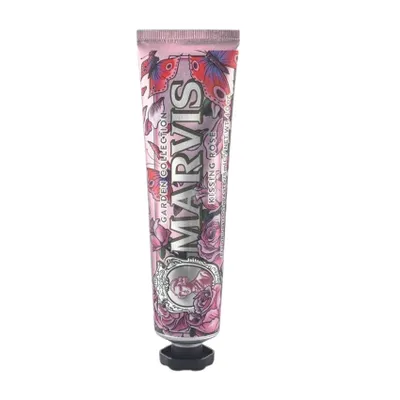 Produktbild von Marvis | Marvis Zahnpasta, Minze Zahnpasta mit Rosenblütennote, Zahnpasta mit Fluorid, Italienische Zahnpasta | Rosen und Minze - 75ml