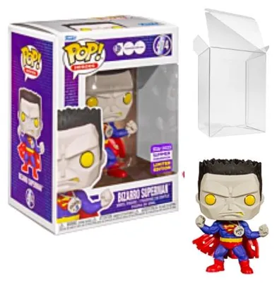 Produktbild von Funko Pop! DC Comics Heroes: Bizarro Superman #474 [2023 Summer Convention Exclusive]