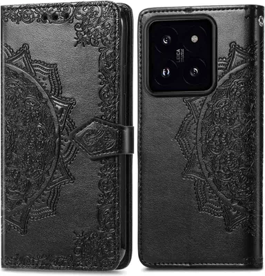 Produktbild von Xiaomi 14 Hülle - Kunstleder - imoshion Klapphülle - Schwarz
