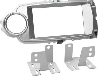 Produktbild von 2-DIN Radioblende Toyota Yaris 10/2011 - 08/2014  silber