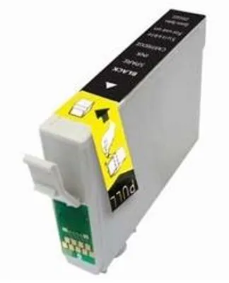 Produktbild von Druckerpatrone kompatibel mit Epson T0711 Black für Stylus D 120, D 78, D 92, DX 4000, DX 4050, DX 4400, DX 4450, DX 5000, DX 5050, DX 5500, DX 6000, DX 6050, DX 7000 F, DX 7400, DX 7450, DX 8400, DX 8450, DX 9200, DX 9400 F, Office B 40 W, BX 300 F, BX 310 FN, BX 510 W, BX 600 FW, BX 610 FW, S 20, S 21, SX 100, SX 105, SX 110, SX 115, SX 200, SX 205, SX 210, SX 215, SX 218, SX 400, SX 405, SX 410, SX 415, SX 417, SX 510 W, SX 515 W, SX 600 FW, SX 610 FW