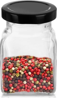 Produktbild von Orion | Gewürzbehälter - Aus Glas - 170 Ml - Praktische Aufbewahrung - Küchenorganisation