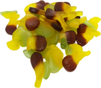 Produktbild von Fruchtgummi Apfel und Birnen Mix süß fruchtig zuckerfrei 1000g
