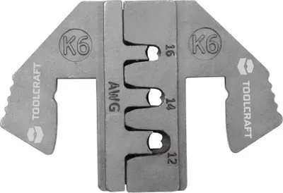 Produktbild von TOOLCRAFT PLE-0K6 Crimp-Einsätze Geeignet für Stecker: DEUTSCH Quetschbereich AWG: 12 bis 16 awg Passend für Marke (Zan