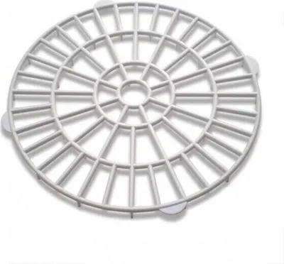 A white plastic insert grid for a canning machine, shown from a slightly elevated angle against a white background.