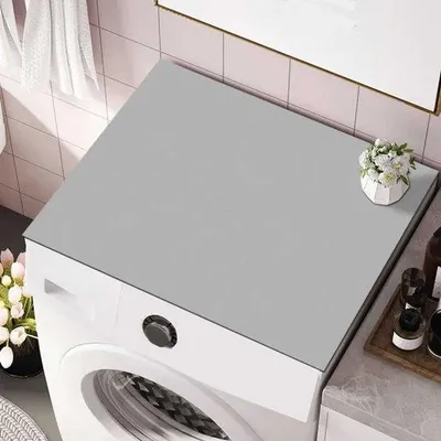 Obrázek produktu pro Ochranná podložka pro pračku a sušičku, protiskluzová podložka pro sušičku, 50 cm x 80 cm, do kuchyně a prádelny, šedá.
