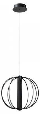 Zdjęcie produktu dla Lampa wisząca LED 41W ZOE czarna AZ6779 Azzardo