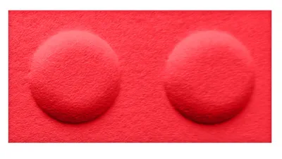 Produktbild von FOLTE 3D Wandpaneele 30x15 cm Filz - Blöcke, Kinderzimmer, rot Farbe