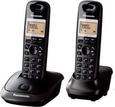 Obrázek produktu pro Panasonic KX-TG2512, DECT telefon, Bezdrátové sluchátko, Hlasitý odposlech, 50 pol., Identifikace volajícího, Šedá