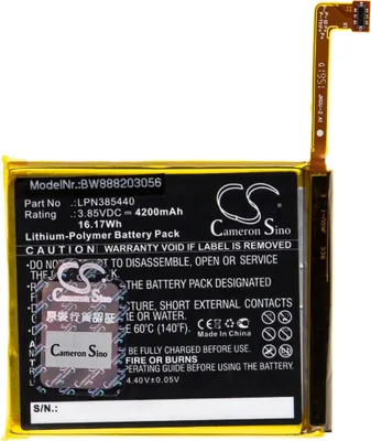 Produktbild von vhbw Akku Ersatz für Crosscall LPN385440 für Handy Smartphone Telefon (4200 mAh, 3,85 V, Li-Polymer)
