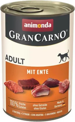 Produktbild von Animonda GranCarno Adult Duck Pork Nassfutter 400 g