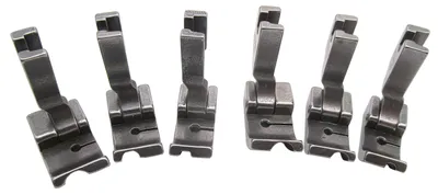 Hochschwenkbare Rohrfüße P69RH+P69LH 1/8+3/16+1/4 Zoll, 6 Stück