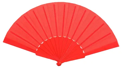 Produktbild von Faltfächer mit floraler Spitze, einfarbig, robust, tragbar – ideal für Hochzeiten, Partys und Reisen.
