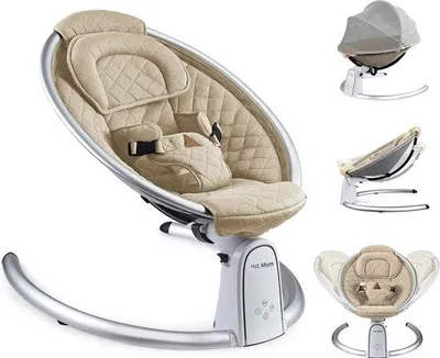 Image de Transat électrique pour bébé avec Bluetooth et minuterie