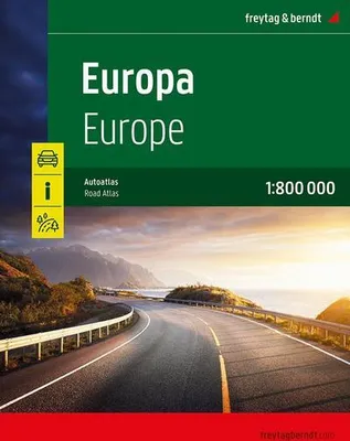 Obrázek produktu pro Evropa, autoatlas 1:800 000, freytag & berndt