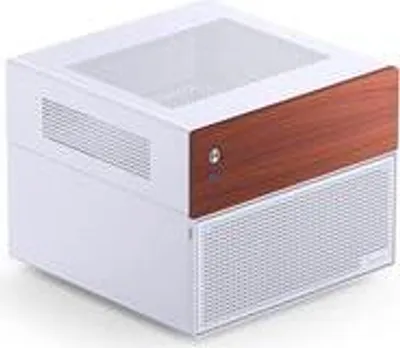 Obrázek produktu pro Jonsbo N4 WHITE, Micro Tower, PC, Bílá, ITX, Micro ATX, Ocel, Dřevo, Hraní