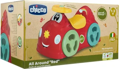 Zdjęcie produktu dla Chicco Eco+ Jeżdzik Autko All Around Czerwony 12m+
