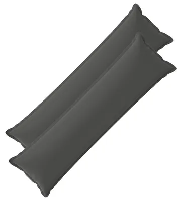 Produktbild von vidaXL Kissenbezug 2 stk. HOUTEN Anthrazit 40 x 145 cm Polyester