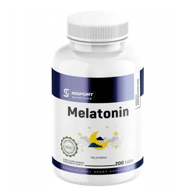 Produktbild von Melatonin | 200 Tabletten | vegan | für die Abendroutine | Nahrungsergänzung