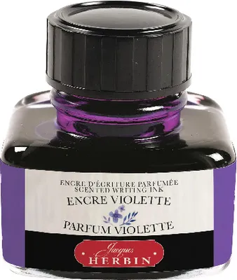 Produktbild von Jacques Herbin 4x Fein parfümierte Tinte im Flakon - Purple, violet scent 13777T