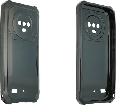 Image de caseroxx Housse de protection TPU compatible avec Cubot KingKong ES, étui en caoutchouc pour téléphone portable noir