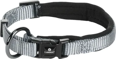 Produktbild von Flamingo Halsband Abbi grau, Größe: XXXS