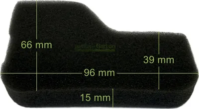 Produktbild von Luftfilter für Sentar SG 43T 50TX / Weibang WB455HC WB455SC / 180130251-0001