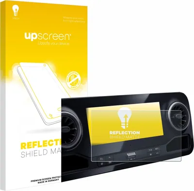 Produktbild von upscreen Schutzfolie für Mercedes-Benz Sprinter 2018 MBUX 7" Displayschutz Displayschutzfolie Folie Matt Entspiegelungsfolie
