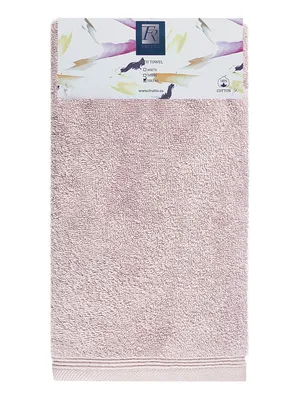 Produktbild von Frotteehandtuch - rosa - 70 x 140 cm - 100% Baumwolle (500 g/m2)