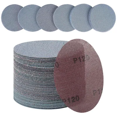 Obrázek produktu pro Brusný papír Klett, 150 mm, keramický, zrnitost 120, 30 kusů, pro excentrické brusky
