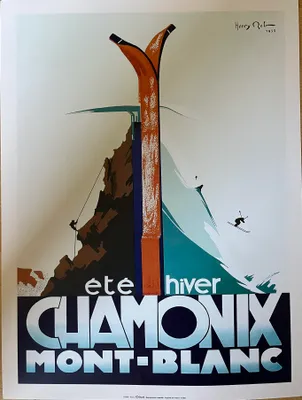 Productafbeelding van CHAMONIX - MONT-BLANC - Poster, 30x40 cm