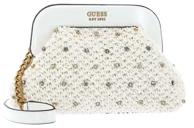 Produktbild von GUESS HWEA8490150 SICILIA SMALL FRAME CLUTCH Women WHI Size One Size