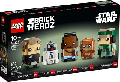 Obrázek produktu pro LEGO Star Wars Hrdinové bitvy o planetu Endor™, Sada na stavění, 10 rok/roky, Plast, 549 kusů, 523 g