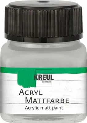 Produktbild von KREUL Acryl Mattfarbe Silber 20 ml