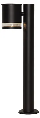 Produktbild von Solar Wegeleuchte ,Vienna', LED Leuchtpfosten mit Dämmerungssensor, schwarz, H 50cm