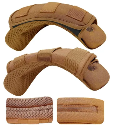 Produktbild von Schulterpolster 2er-Pack Universell Breit Khaki Ultradick