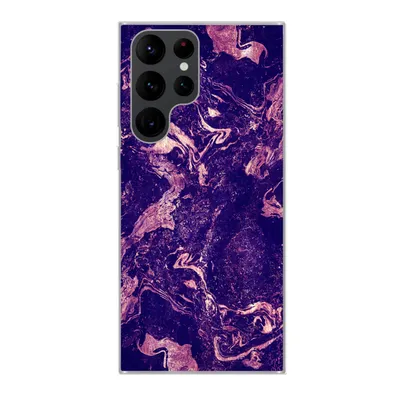 Produktbild von MuchoWow® Handyhülle Schutzhülle Hülle für Samsung Galaxy S22 Ultra Marmor - Naturstein - Mineralien Silikon Softcase Handy Hülle - Abbildung