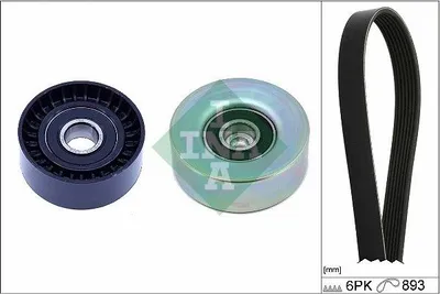 Produktbild von INA 529 0532 10 Keilrippenriemensatz für MINI Schrägheck (R56)