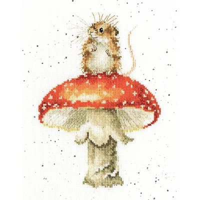 Obrázek produktu pro Sada křížkového vyšívání Bothy Threads "He's a Fun-gi", 18x23cm, XHD74