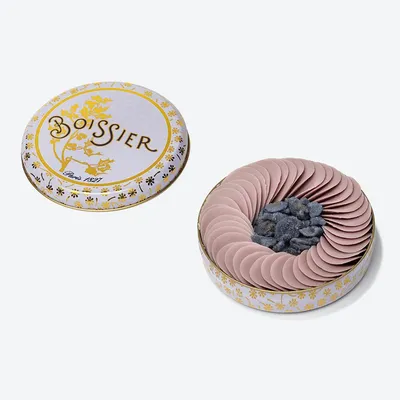 Productafbeelding van Maison Boissier: Viooltjes- en chocoladebladeren.